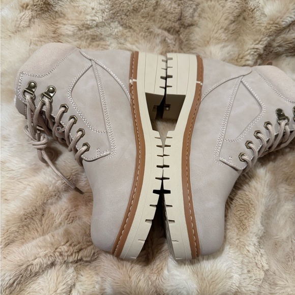 ANJOUFEMME Work Winter Hiking Boots For Women - Womens Snow NWT - Picture 9 of 12